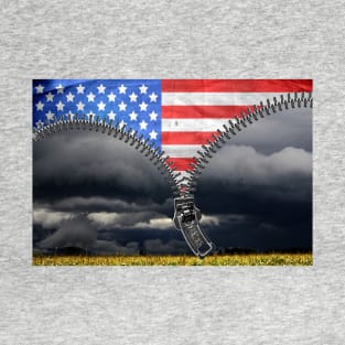 Symbolic of Patriotism Emerging T-Shirt